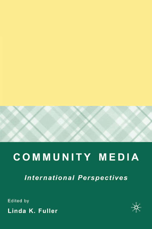 Book cover of Community Media: International Perspectives (2007)