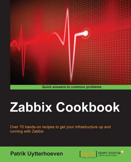 Book cover of Zabbix Cookbook