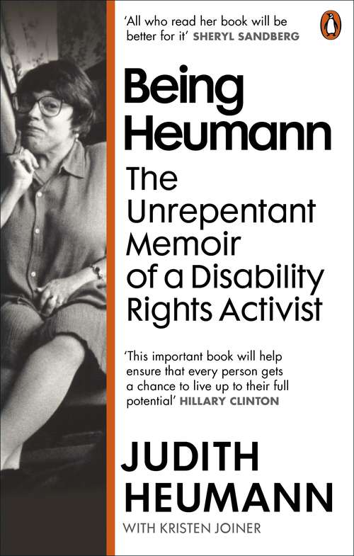 Book cover of Being Heumann: The Unrepentant Memoir of a Disability Rights Activist