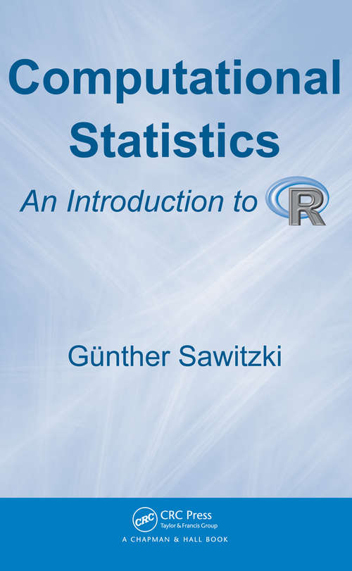 Book cover of Computational Statistics: An Introduction to R