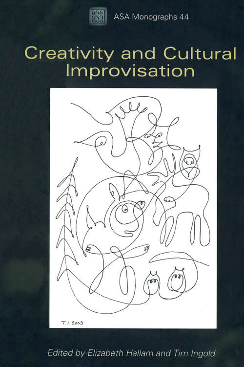Book cover of Creativity and Cultural Improvisation