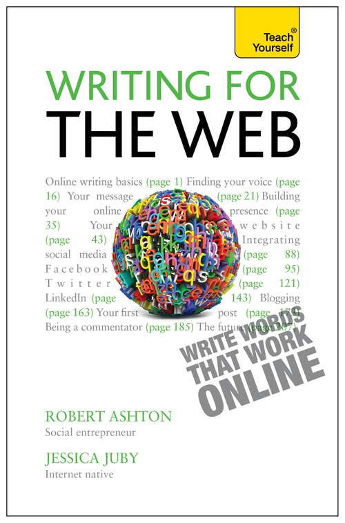 Book cover of Writing for the Web: Teach Yourself Ebook (Teach Yourself)