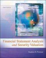 Book cover of Financial Statement Analysis And Security Valuation (PDF) (5)