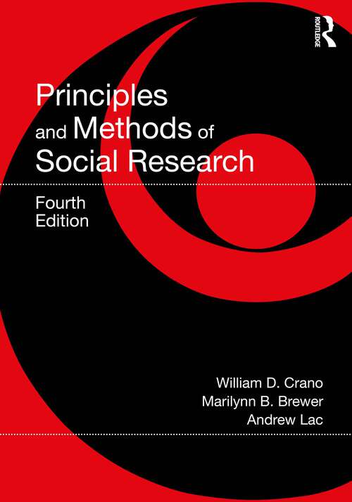 Book cover of Principles and Methods of Social Research (4)