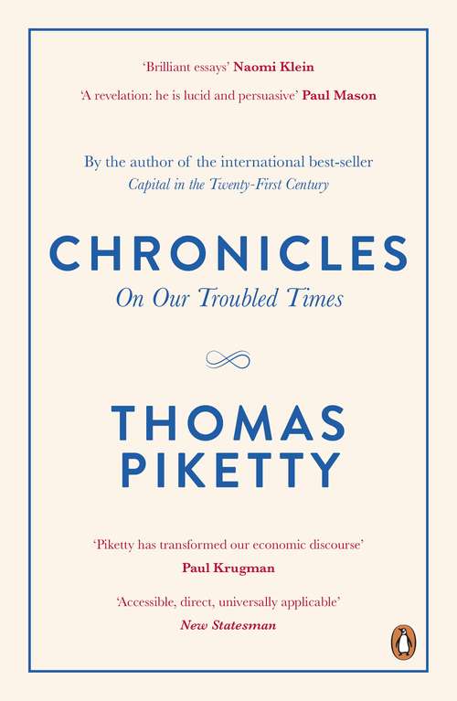Book cover of Chronicles: On Our Troubled Times