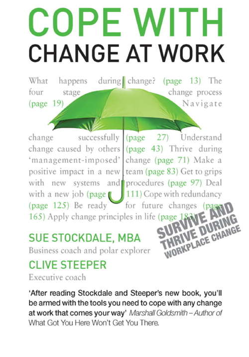 Book cover of Cope with Change at Work: Teach Yourself Ebook (Teach Yourself)