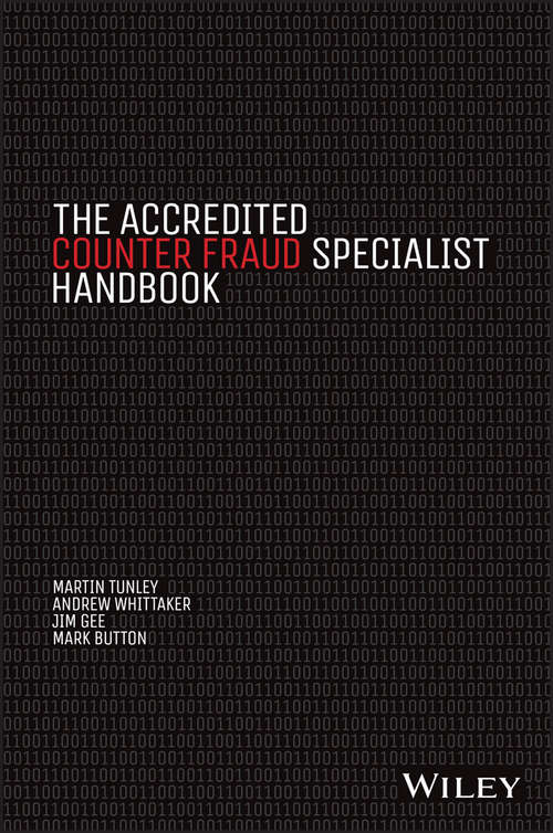 Book cover of The Accredited Counter Fraud Specialist Handbook