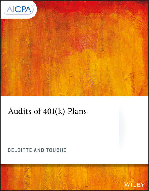 Book cover of Audits of 401 (AICPA)