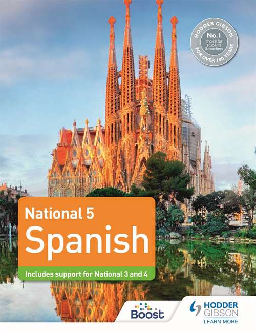 Book cover of National 5 Spanish: Includes support for National 3 and 4