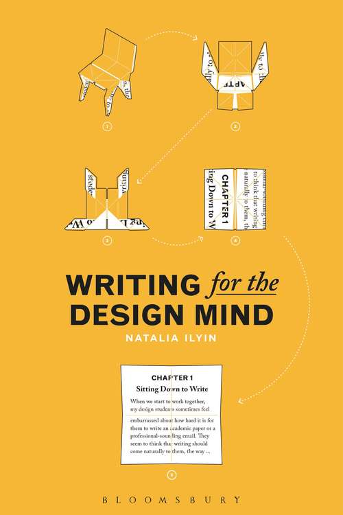 Book cover of Writing for the Design Mind