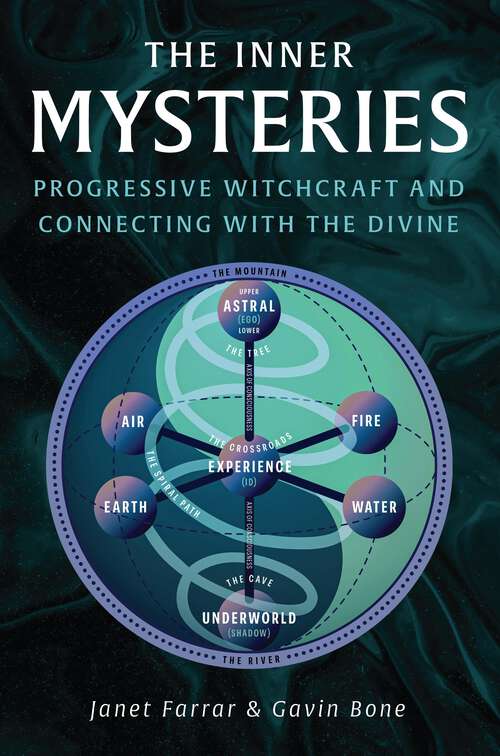 Book cover of The Inner Mysteries: Progressive Witchcraft and Connecting with the Divine