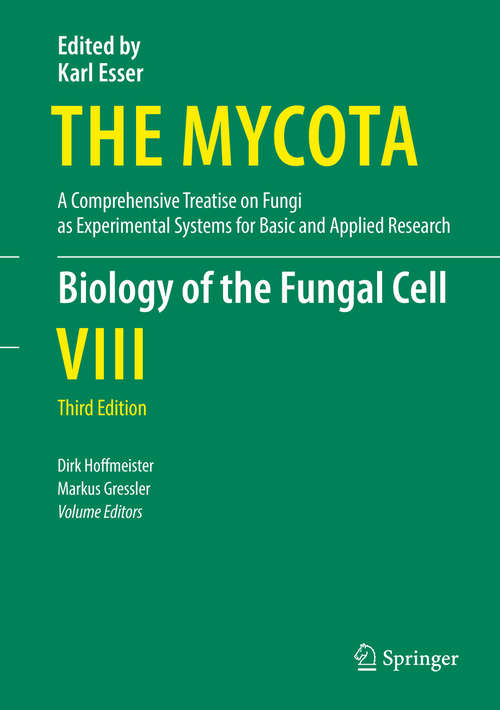 Book cover of Biology of the Fungal Cell (3rd ed. 2019) (The Mycota #8)