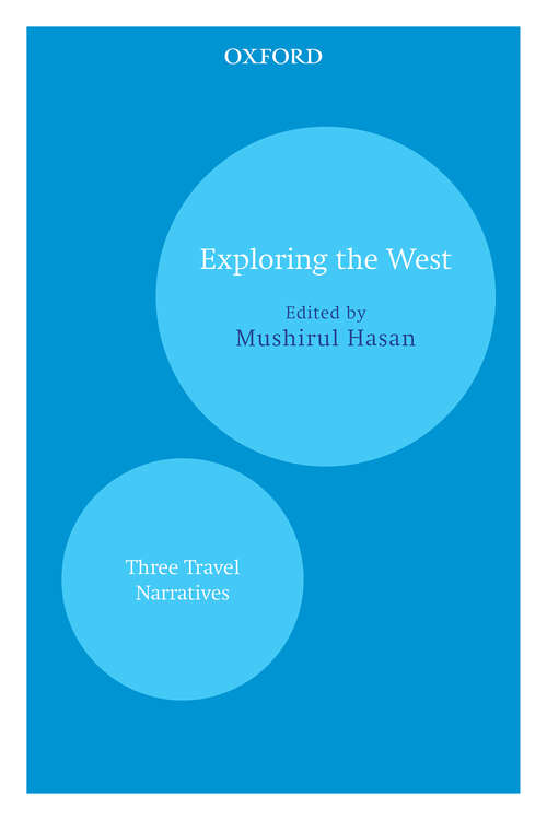 Book cover of Exploring the West: Three Travel Narratives