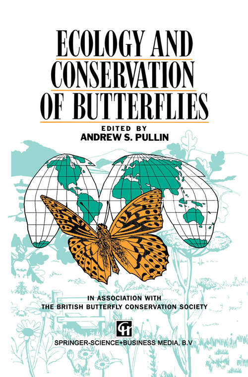 Book cover of Ecology and Conservation of Butterflies (1995)