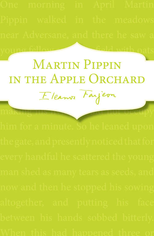 Book cover of Martin Pippin in the Apple Orchard