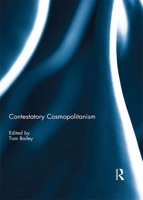 Book cover of Contestatory Cosmopolitanism