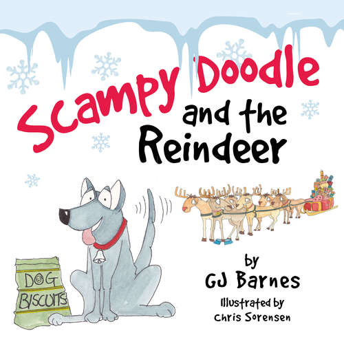 Book cover of Scampy Doodle and the Reindeer