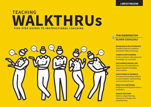 Book cover of Teaching Walkthrus: Visual Step-by-step Guides To Essential Teaching Techniques