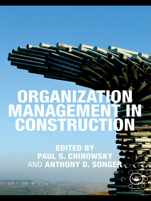 Book cover of Organization Management in Construction