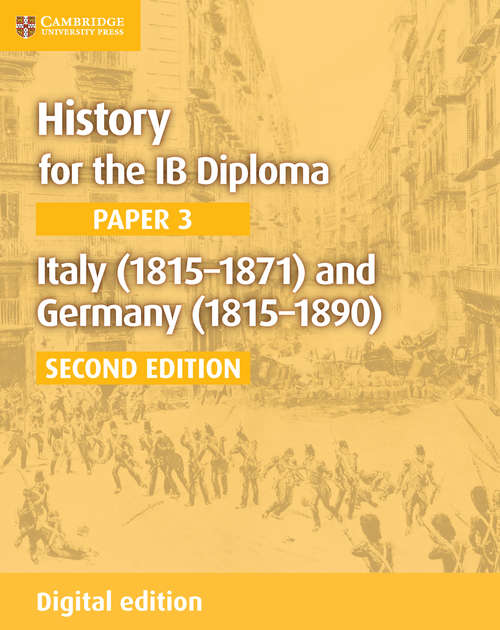 Book cover of History for the IB Diploma Paper 3 Italy (IB Diploma)