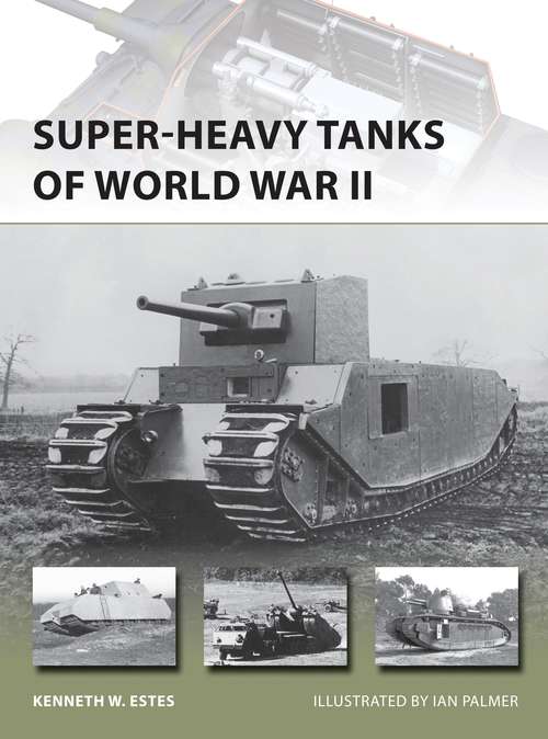 Book cover of Super-heavy Tanks of World War II (New Vanguard)