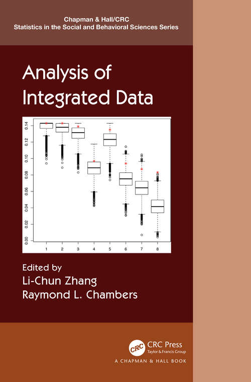 Book cover of Analysis of Integrated Data (Chapman & Hall/CRC Statistics in the Social and Behavioral Sciences)