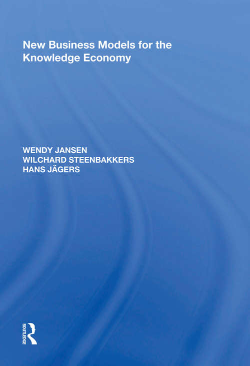 Book cover of New Business Models for the Knowledge Economy