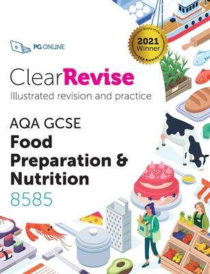 Book cover of ClearRevise GCSE AQA Food Preparation & Nutrition 8585