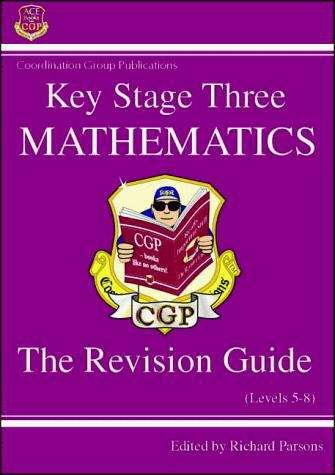Book cover of KS3 Maths Study Guide - Higher: Levels 5-8 (PDF)