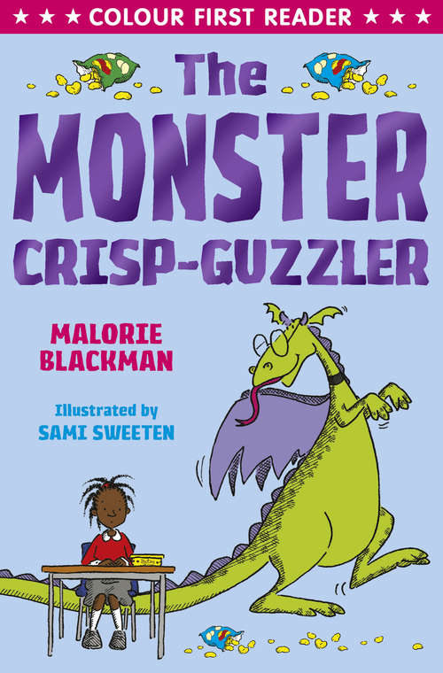 Book cover of The Monster Crisp-Guzzler