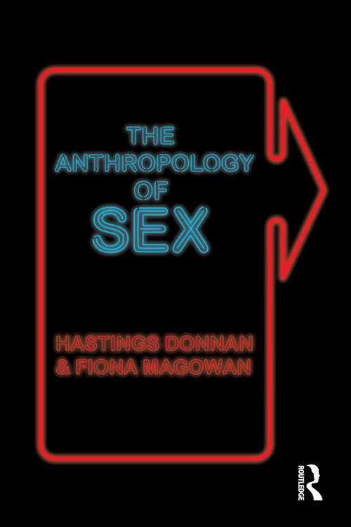Book cover of The Anthropology of Sex