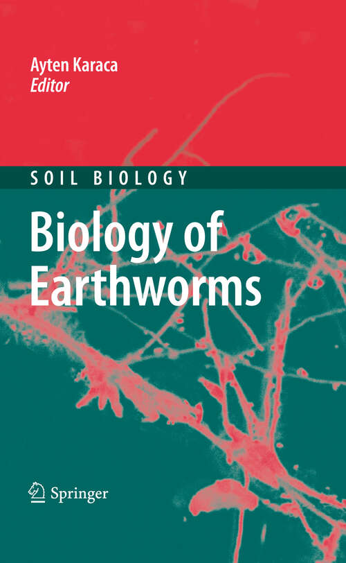 Book cover of Biology of Earthworms (2011) (Soil Biology #24)