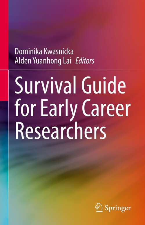 Book cover of Survival Guide for Early Career Researchers (1st ed. 2022)