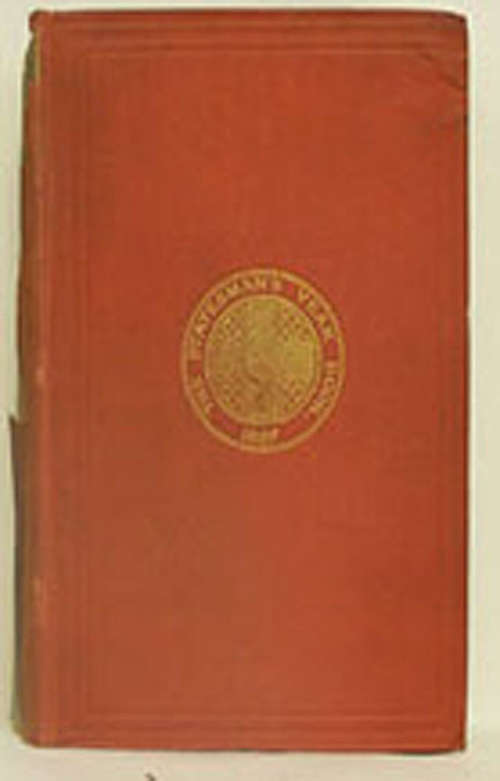 Book cover of The Statesman's Year-Book (34th ed. 1897) (The Statesman's Yearbook)