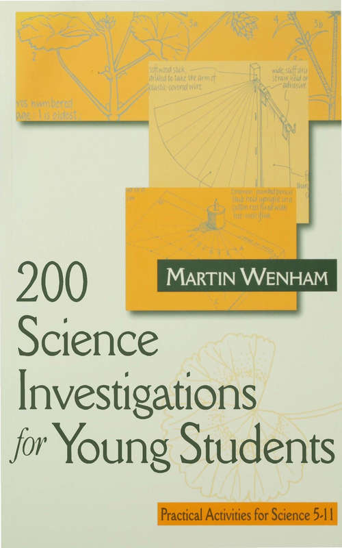 Book cover of 200 Science Investigations for Young Students