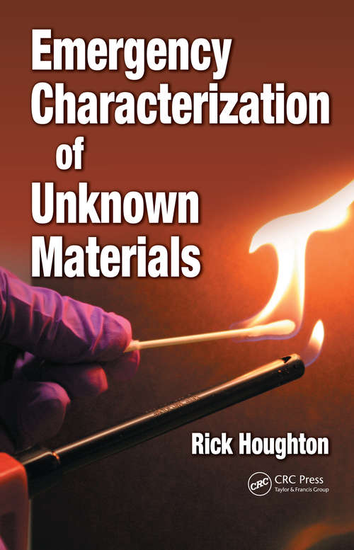 Book cover of Emergency Characterization of Unknown Materials