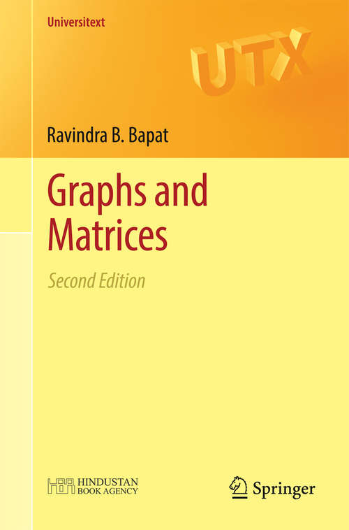 Book cover of Graphs and Matrices (2nd ed. 2014) (Universitext)