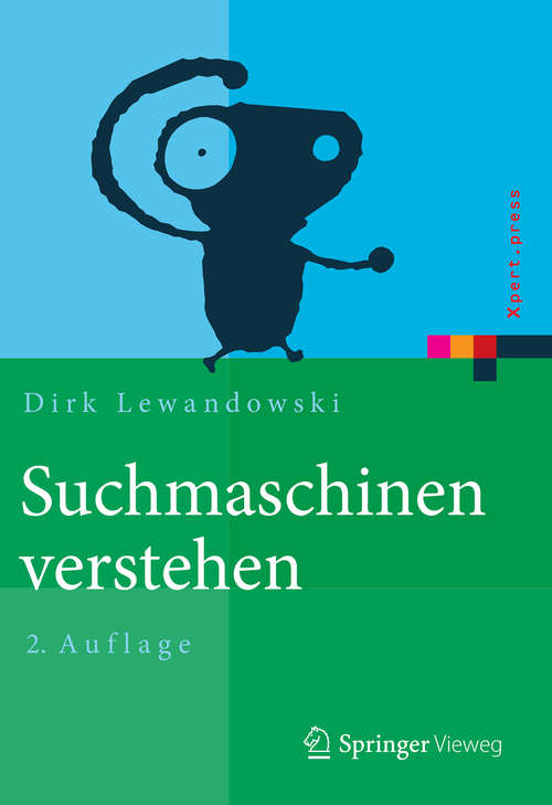 Book cover of Suchmaschinen verstehen (Xpert.press)