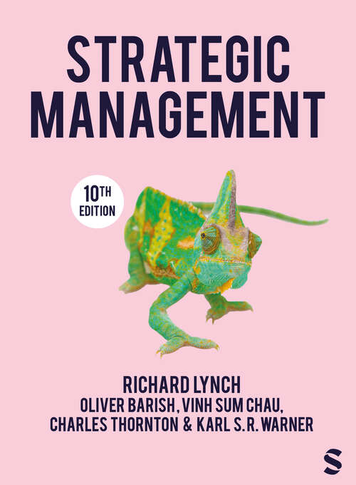 Book cover of Strategic Management (Tenth Edition (Revised and Updated Edition))