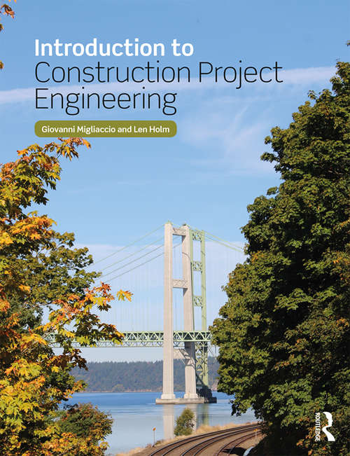 Book cover of Introduction to Construction Project Engineering