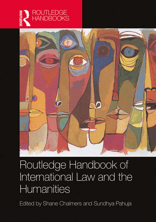Book cover of Routledge Handbook of International Law and the Humanities
