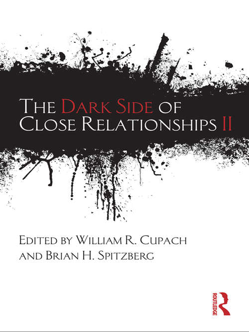Book cover of The Dark Side of Close Relationships II