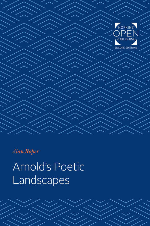 Book cover of Arnold's Poetic Landscapes