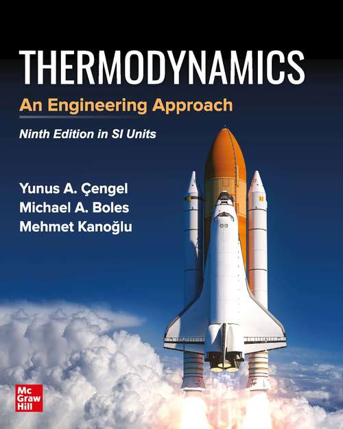 Book cover of EBOOK THERMODYNAMICS: AN ENGINEERING APPROACH IN SI UNITS