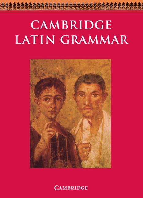 Book cover of Cambridge Latin Grammar (PDF)