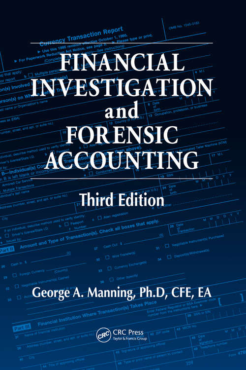 Book cover of Financial Investigation and Forensic Accounting