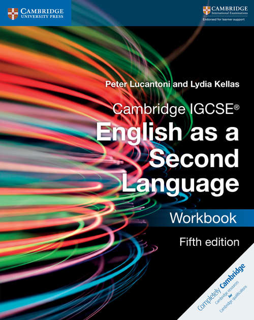 Book cover of Cambridge IGCSE® English as a Second Language Workbook (Fifth Edition) (PDF)
