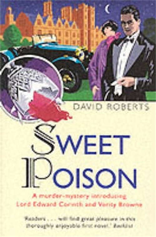 Book cover of Sweet Poison (Lord Edward Corinth & Verity Browne #1)