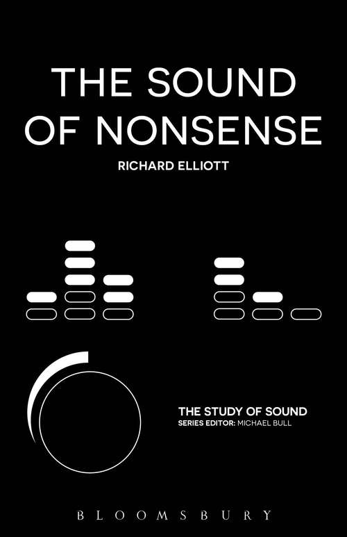 Book cover of The Sound of Nonsense (The Study of Sound)