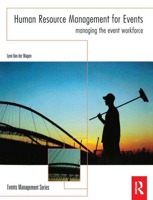 Book cover of Human Resource Management for Events: Managing the Event Workforce (Events Management) (PDF)